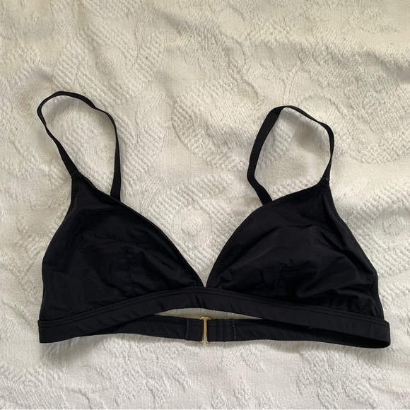 Madewell black triangle bra size medium - Picture 1 of 4